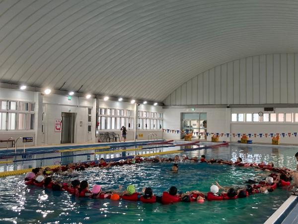 2024. 4학년 생존 수영 실기 교육